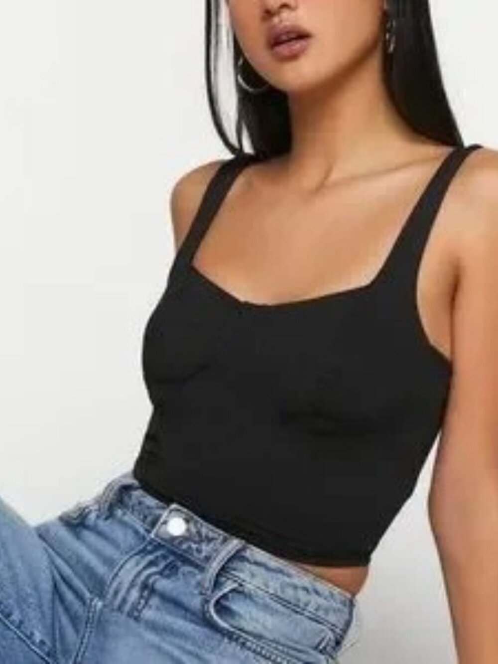 NWT: Shore Bustier Knit Tank Top